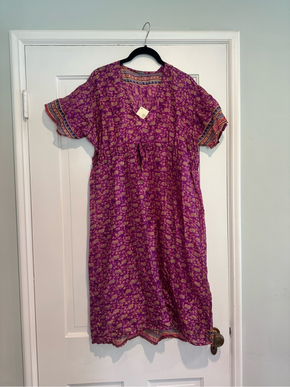 Matta Silk Dress - made from Silk Sari